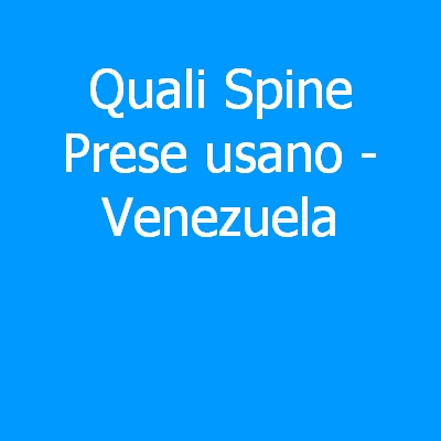 Venezuela – Quali spine (prese) eletriche si usano?